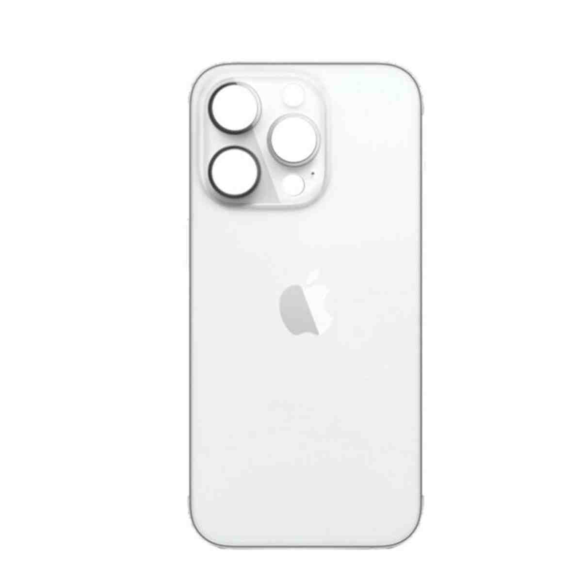 TAPA IPHONE 14 PRO SILVER (BLANCA)