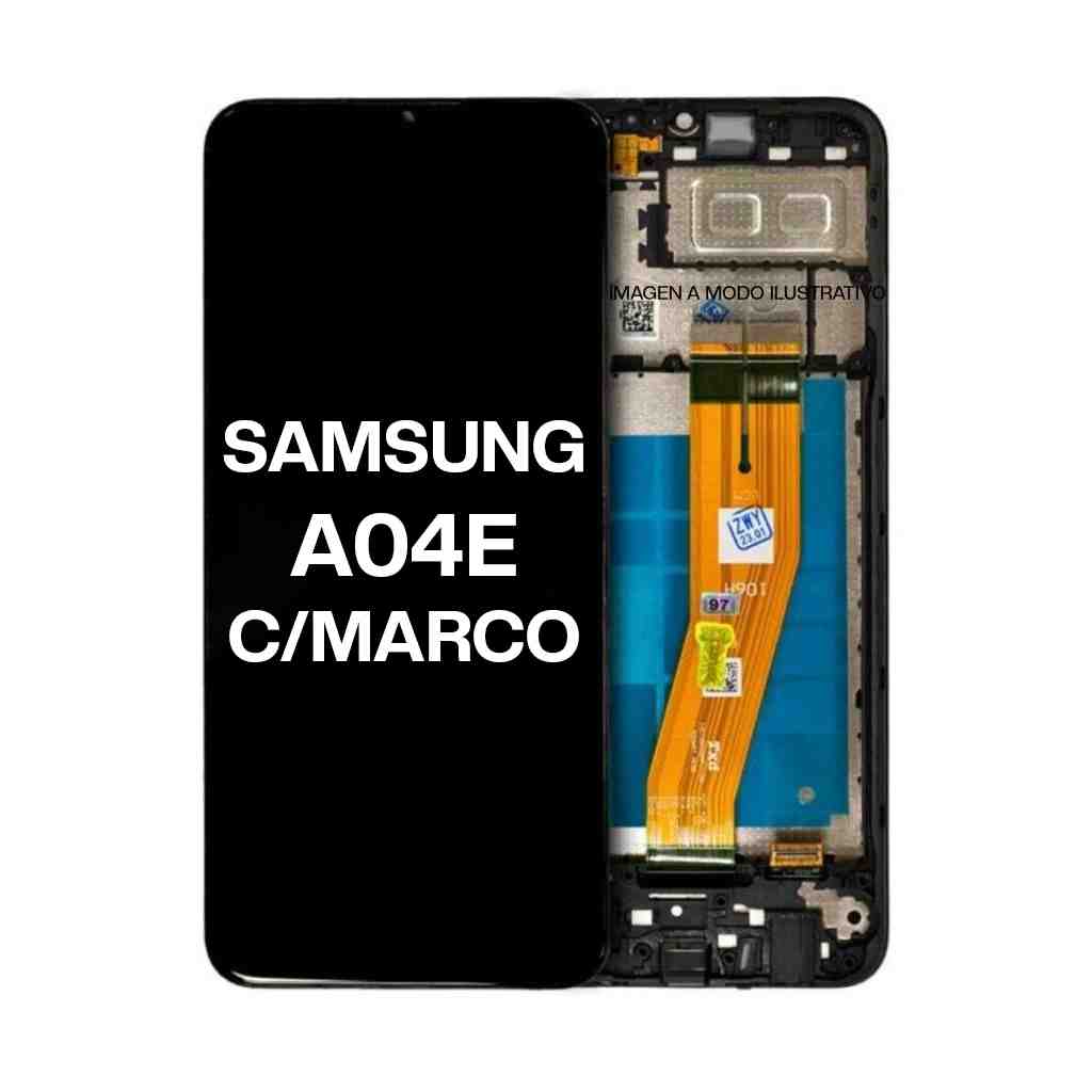 MODULO SAMSUNG A04E CON MARCO